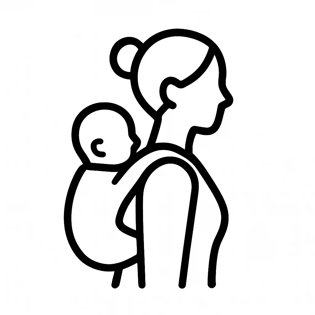 Love And Bonds. Atelier de portage à Genève. Atelier portage sur le dos